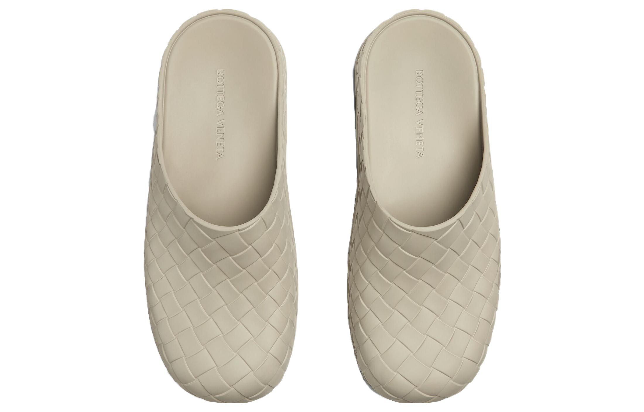 Shop Bottega Veneta Beebee 木鞋 '金屬薄霧' 741339-V11T0-7803