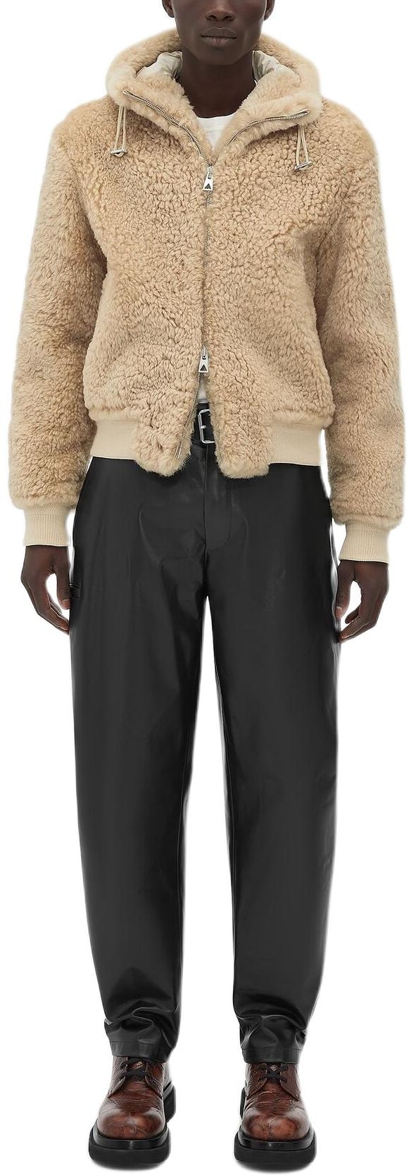 bottega-veneta-beige-fleece-hoodie-short-jacket-716555-vkv-701104