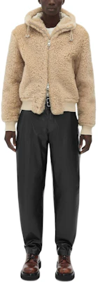 Bottega Veneta Beige Fleece Hoodie Short Jacket 716555VKV701104 Buy Bottega Veneta Beige Fleece Hoodie Short Jacket 716555VKV701104