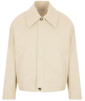 Bottega Veneta Beige Solid Color Long Sleeve Jacket 783308V3YN09609 Bottega Veneta Beige Solid Color Long Sleeve Jacket 783308V3YN09609