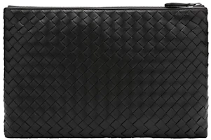 Order Bottega Veneta Biletto Intrecciato Nappa 黑色手抓包