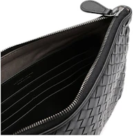 Lookbook Bottega Veneta Biletto Intrecciato Nappa 黑色手抓包