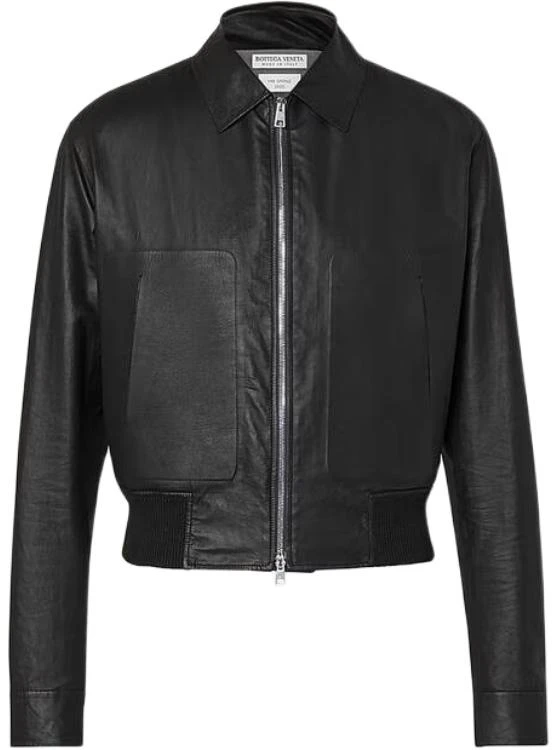 bottega-veneta-black-solid-zip-up-long-sleeve-jacket-602191-vkk-801000