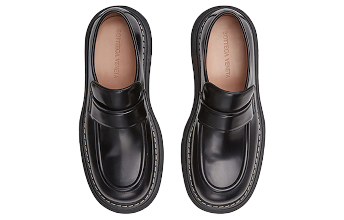 Bottega Veneta Bounce Loafers Black