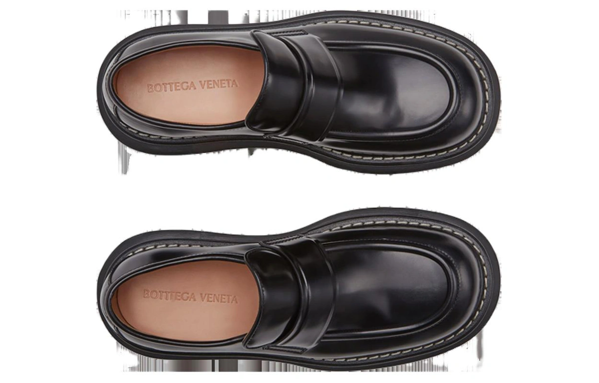 Bottega Veneta Bounce Loafers Black