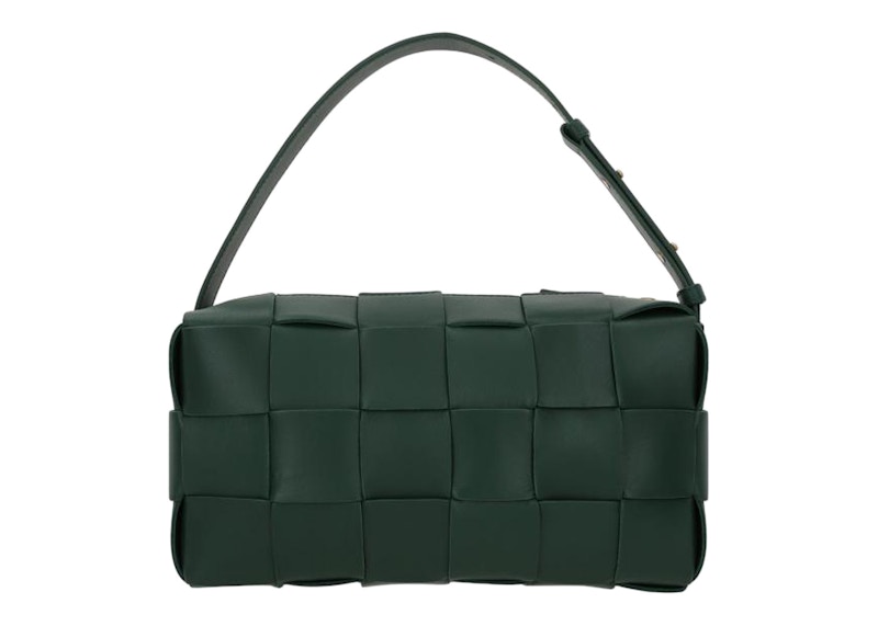 Lookbook ボッテガ・ヴェネタ ブリック カセット ショルダーバッグ マキシイントレチャート レインツリー