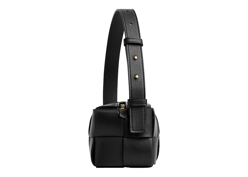 Order Tas Selempang Bottega Veneta Brick Cassette Small Intreccio Hitam