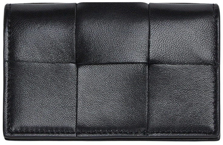 bottega-veneta-business-card-case-intreccio-black