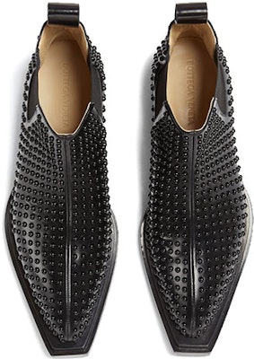 Bottega Veneta BV Bullet Chisel 'Black Leather Chelsea Boot' 667727V16Q01000 Lookbook Bottega Veneta BV Bullet Chisel 'Black Leather Chelsea Boot' 667727V16Q01000
