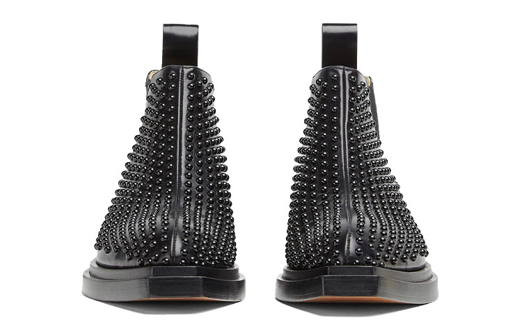 Shop Bottega Veneta BV Bullet Chisel 'But Chelsea Kulit Hitam' 667727V16Q01000