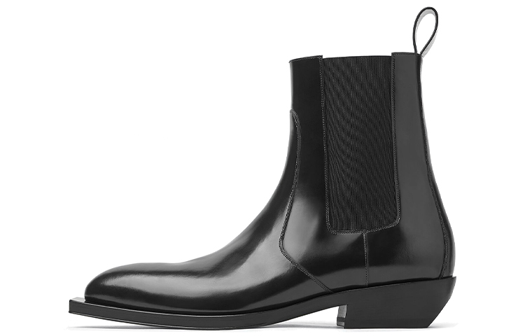 Bottega Veneta BV Chisel Chelsea Boot 'Black Leather'