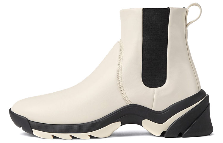 Bottega Veneta BV Flash Chelsea Boot 'White Black'