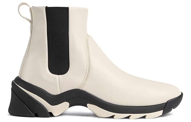 Bottega Veneta BV Flash Chelsea Boot 'White Black' 圖 2