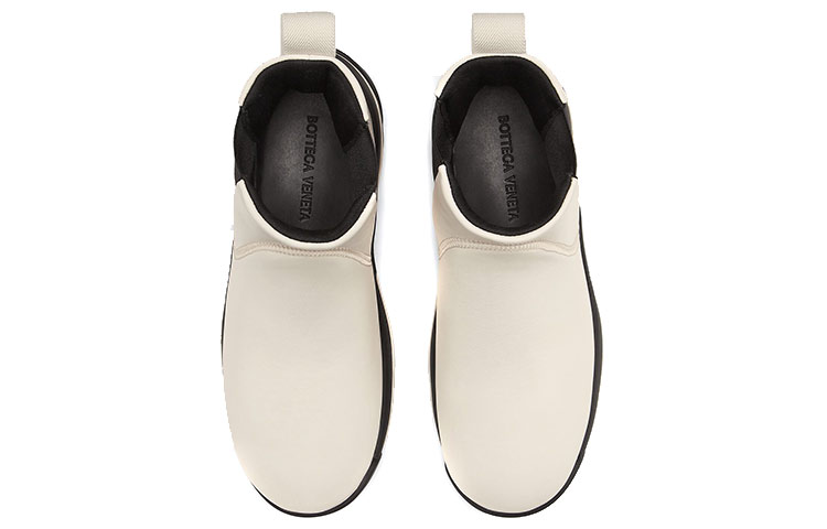 Bottega Veneta BV Flash Chelsea Boot 'White Black' 圖 3