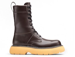 葆蝶家 The Bounce 棕色皮革靴子 651260V00H02062 Order 葆蝶家 The Bounce 棕色皮革靴子 651260V00H02062