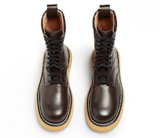 葆蝶家 The Bounce 棕色皮革靴子 651260V00H02062 Lookbook 葆蝶家 The Bounce 棕色皮革靴子 651260V00H02062