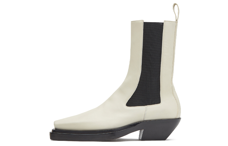 Bottega Veneta BV Lean Chelsea Boot 'Black White Leather'
