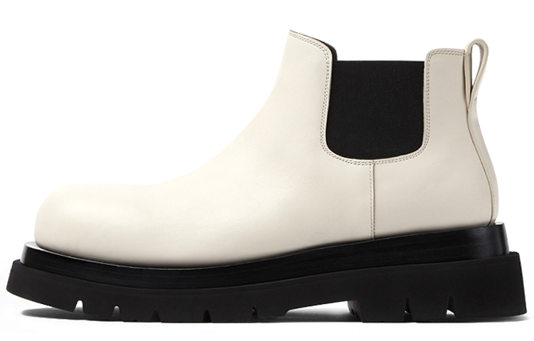 Bottega Veneta BV Lug Chelsea Boot 'Black White'