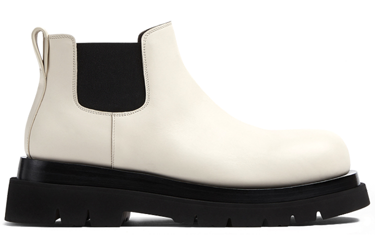 Bottega Veneta BV Lug Chelsea Boot 'Black White' 圖 2