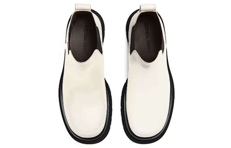 Bottega Veneta BV Lug Chelsea Boot 'Black White' 圖 3