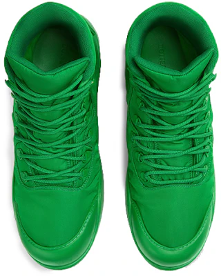 Bottega Veneta 葆蝶家 BV Puddle Bomber 科技面料 繫帶工裝短靴 綠色 Shop Bottega Veneta 葆蝶家 BV Puddle Bomber 科技面料 繫帶工裝短靴 綠色