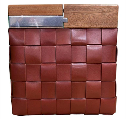 Bottega Veneta BV Beg Tangan Snap Clutch Warna Rust Order Bottega Veneta BV Beg Tangan Snap Clutch Warna Rust