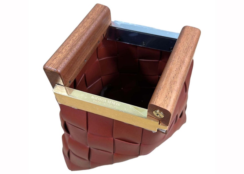 Bottega Veneta BV Snap Clutch Bag Rust 圖 3