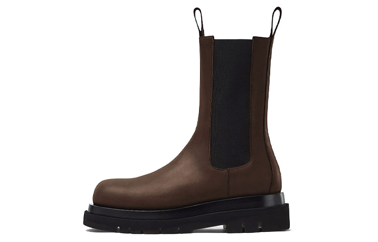 Bottega Veneta BV Tire 'Brown Black Chelsea'