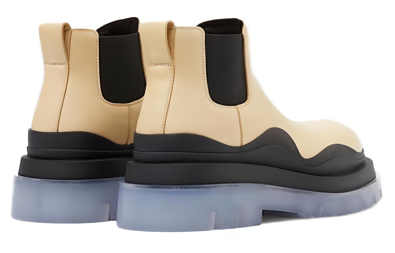 Bottega Veneta BV Tire Boots 'Transparent Sole - Beige' 圖 2