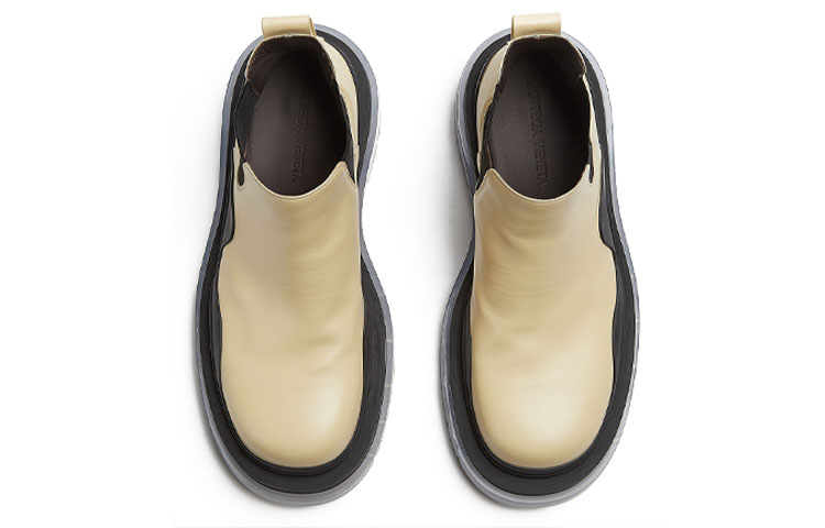 Bottega Veneta BV Tire Boots 'Transparent Sole - Beige' 圖 3
