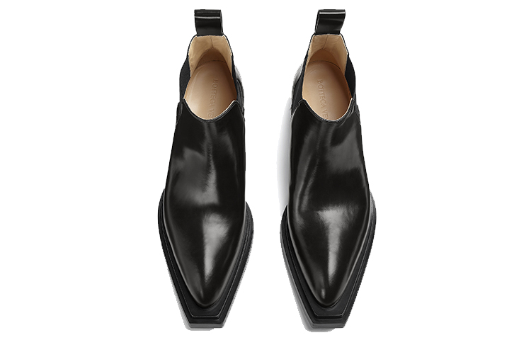 Bottega Veneta BV Tire Chelsea Boot 'Black' 圖 3