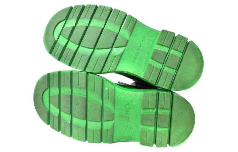 Bottega Veneta BV Tire Chelsea Boot 'Black Green' 圖 5