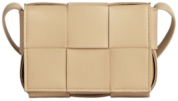 Bottega Veneta Candy Cassette Crossbody Bag Mini Intreccio Porridge Bottega Veneta Candy Cassette Crossbody Bag Mini Intreccio Porridge