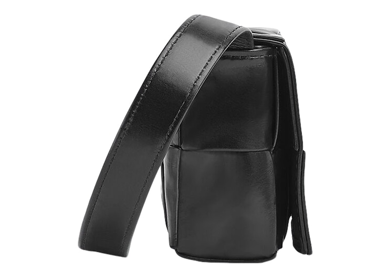 Order Bolso Cruzado Mini Bottega Veneta Candy Cassette Intreccio Negro