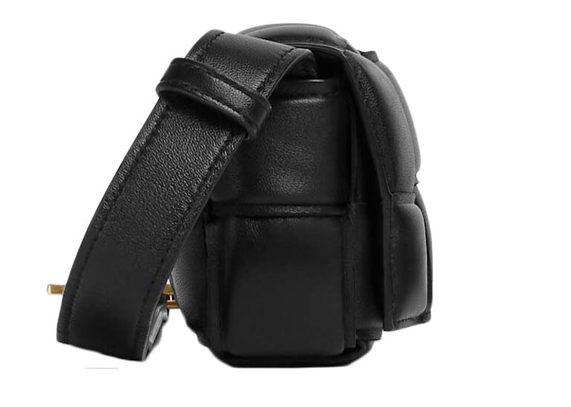 Order ボッテガ・ヴェネタ キャンディ パッディッド カセット クロスボディ ブラック