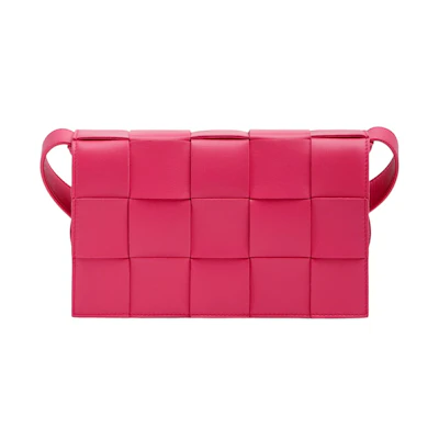 Bottega Veneta Cassette Bag Cranberry