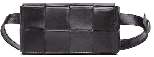 bottega-veneta-cassette-belt-bag-mini-intreccio-black