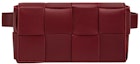 Buy Beg Tali Pinggang Mini Bottega Veneta Cassette Intreccio Bordeaux