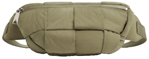 Bottega Veneta Cassette Bumbag Intreccio Travertine Bottega Veneta Cassette Bumbag Intreccio Travertine