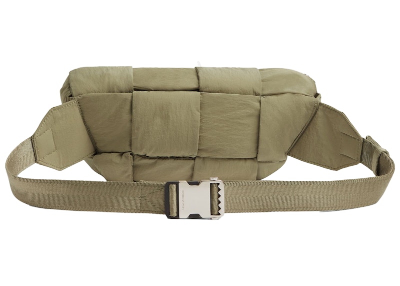 Order Riñonera Bottega Veneta Cassette Intreccio Travertino