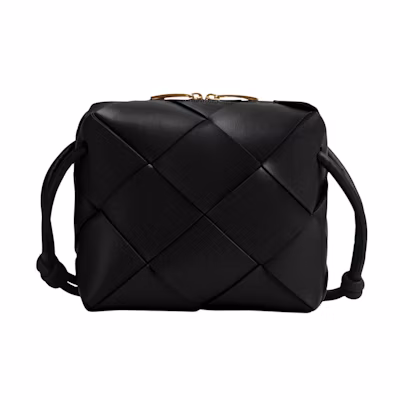 Bottega Veneta Cassette Camera Bag Mini Black