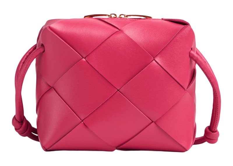 Bottega Veneta Cassette Camera Bag Mini Cranberry