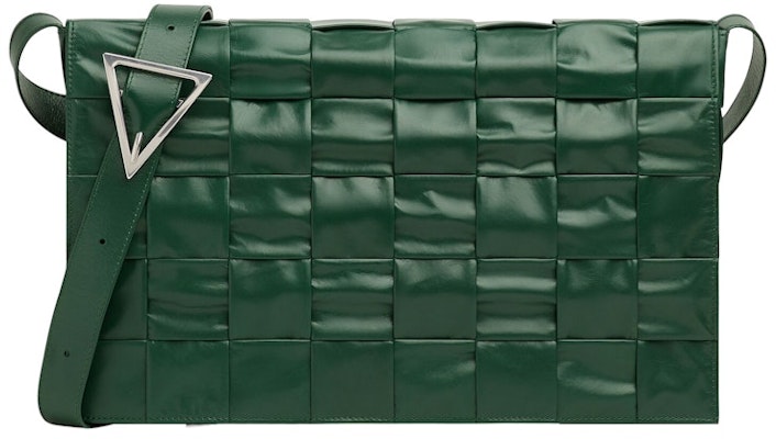 Beg Bottega Veneta Cassette Crossbody Maxi Intreccio Raintree Buy Beg Bottega Veneta Cassette Crossbody Maxi Intreccio Raintree