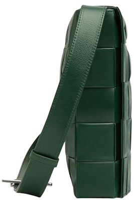 Beg Bottega Veneta Cassette Crossbody Maxi Intreccio Raintree Order Beg Bottega Veneta Cassette Crossbody Maxi Intreccio Raintree