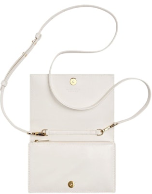 ボッテガ・ヴェネタ カセット クロスボディバッグ ミニ フォラード ホワイト Lookbook ボッテガ・ヴェネタ カセット クロスボディバッグ ミニ フォラード ホワイト