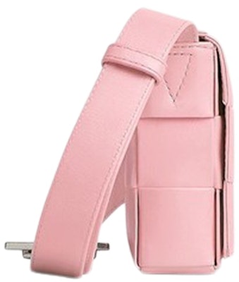 ボッテガ・ヴェネタ カセット クロスボディバッグ スモールイントレッチオ ピンク Order ボッテガ・ヴェネタ カセット クロスボディバッグ スモールイントレッチオ ピンク