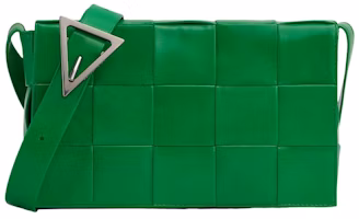 Bottega Veneta Cassette Intreccio Crossbody Bag Parakeet Bottega Veneta Cassette Intreccio Crossbody Bag Parakeet