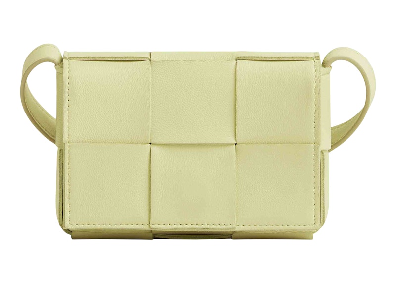 Bottega Veneta Cassette Mini Lemon Washed