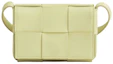 Buy Bottega Veneta 柠檬色编织迷你包