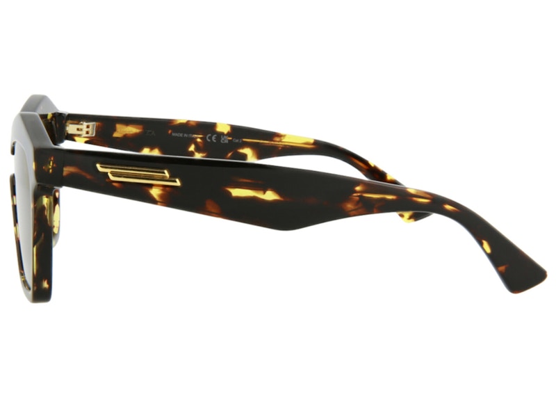 Lookbook ボッテガ・ヴェネタ キャットアイ フレーム アセテート サングラス ハバナ/ブラウン (BV1093S-30011009-002-20355)